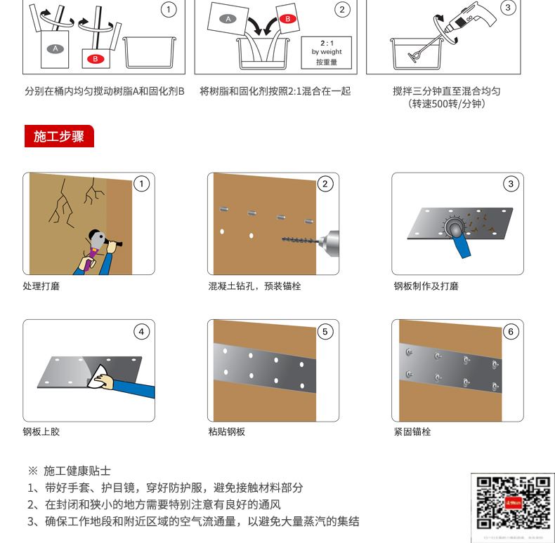 包钢广饶粘钢加固施工过程